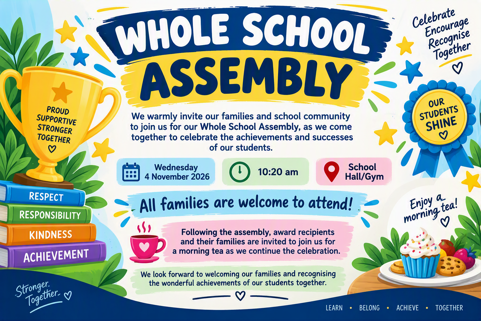 School Assembly - 4th November, 2026